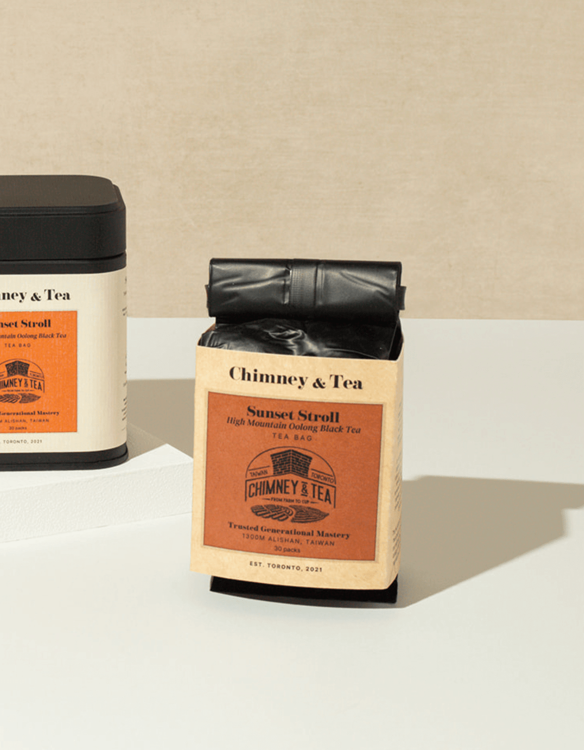 Sunset Stroll High Mountain Oolong Black Tea – Chimney & Tea