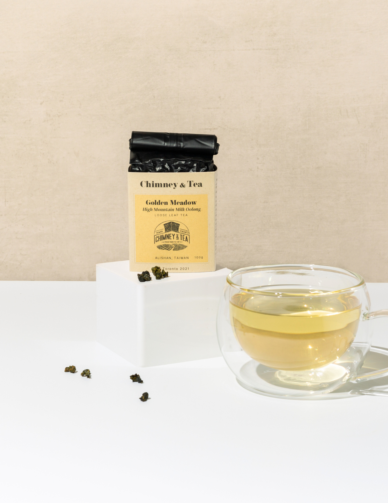 Golden Meadow High Mountain Milk Oolong (Jin Xuan)