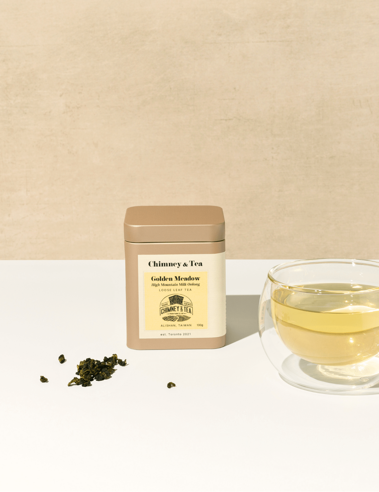 Golden Meadow High Mountain Milk Oolong (Jin Xuan)