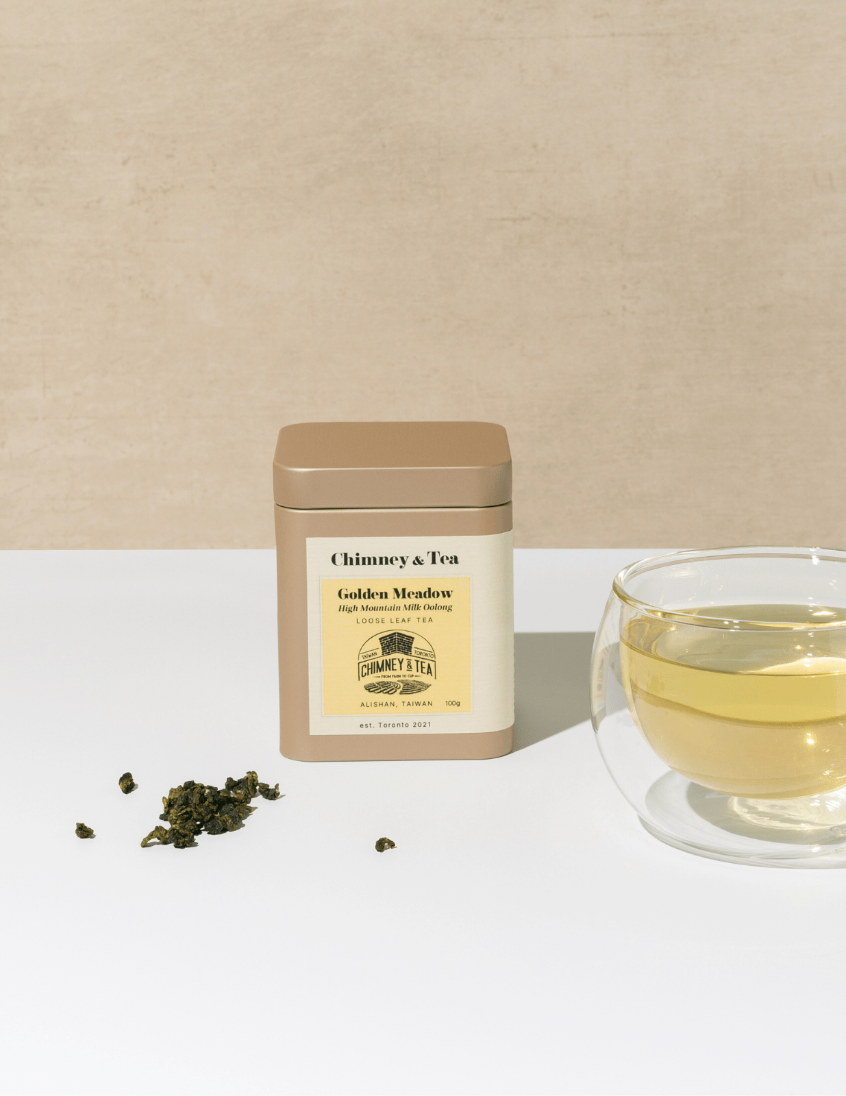 Golden Meadow High Mountain Milk Oolong (Jin Xuan)