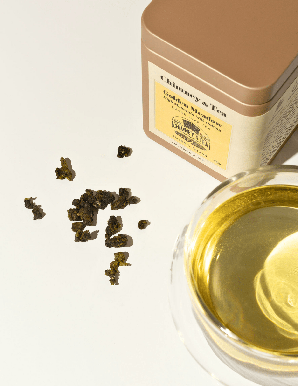 Golden Meadow High Mountain Milk Oolong (Jin Xuan)